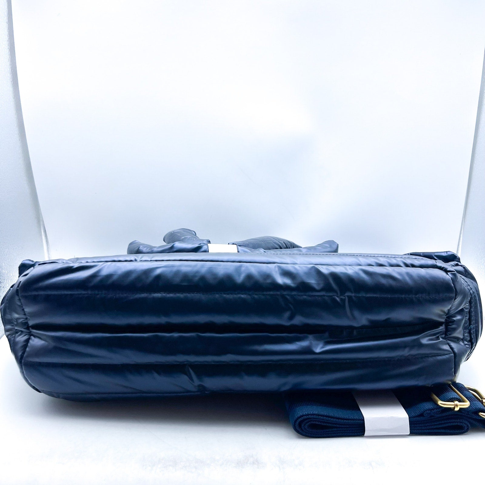 THINK ROYLN Women's Two Faced Reversible Tote Bag Dark Blue NWT