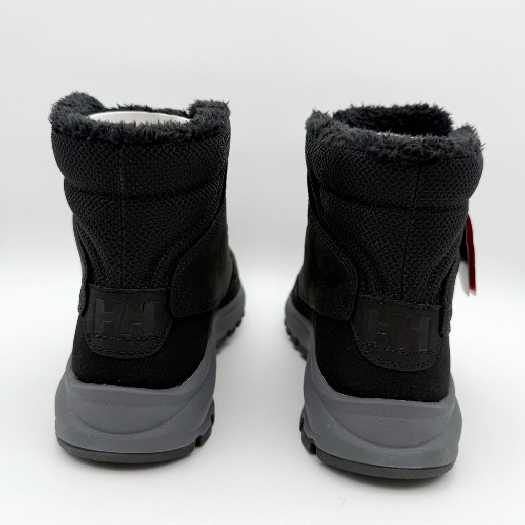 Helly Hansen Mens Garibaldi V3 Winter Boots US 9 Black Leather WP Insulated NWOB