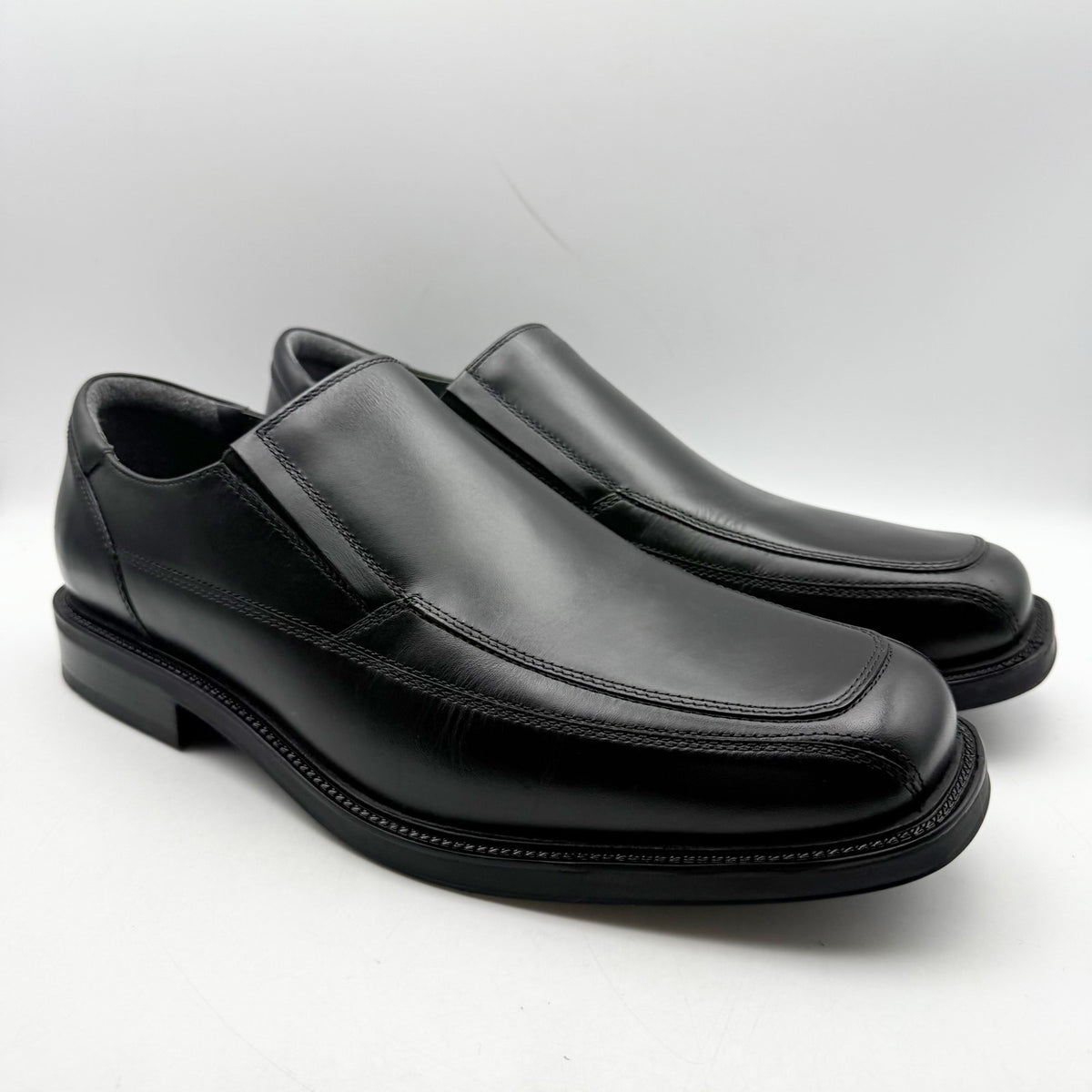 Dockers Mens Proposal Dress Loafers Size 14 Wide EU 48 Black Leather NIB