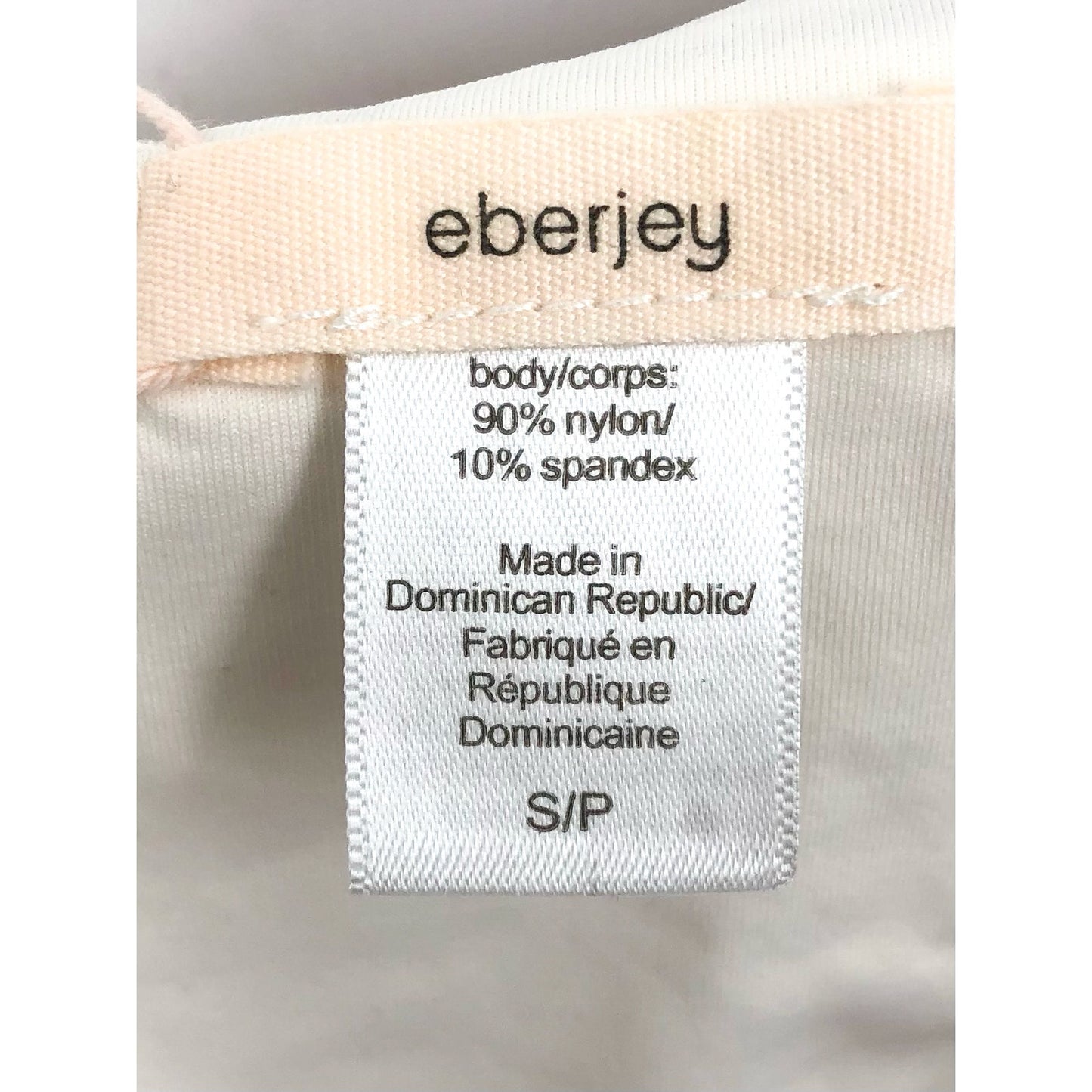 EBERJEY Women's So Solid Dree Bikini Bottoms Small Ecru