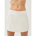OUTDOOR VOICES Women's Hudson 4" Skort Size XXL White Lightweight NWT