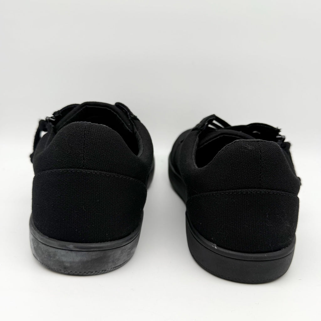 BILLY Footwear Mens Low Top ll Sneakers US 10.5 Wide EU 43.5 Black NIB