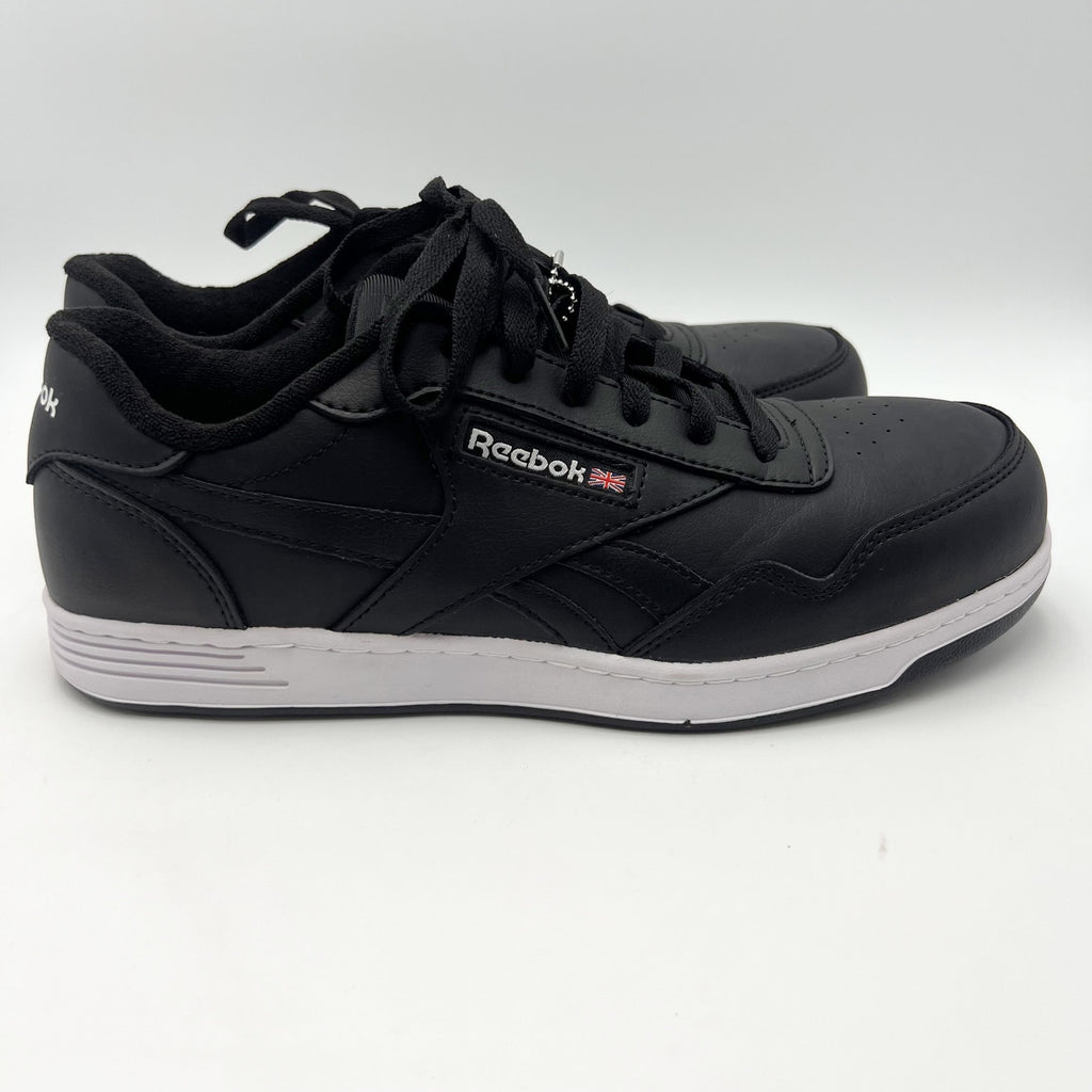 Reebok Mens Club Memt Work Sneakers Size 9.5 Wide Black SR Composite Toe NWOB