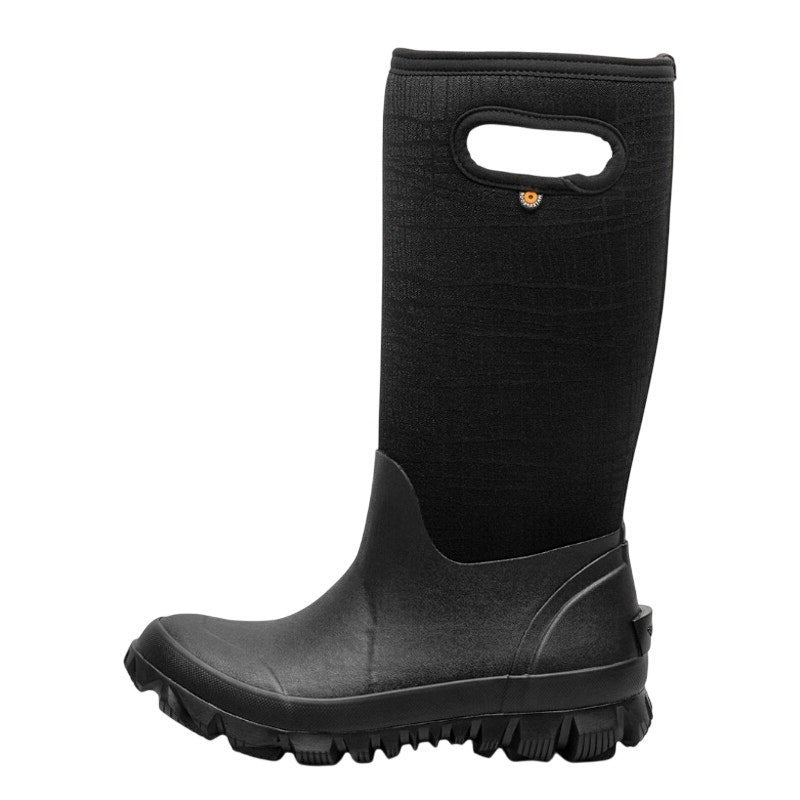 Bogs Womens Whiteout Cracks Tall Boots Size 12 EU 43 Black Waterproof NIB