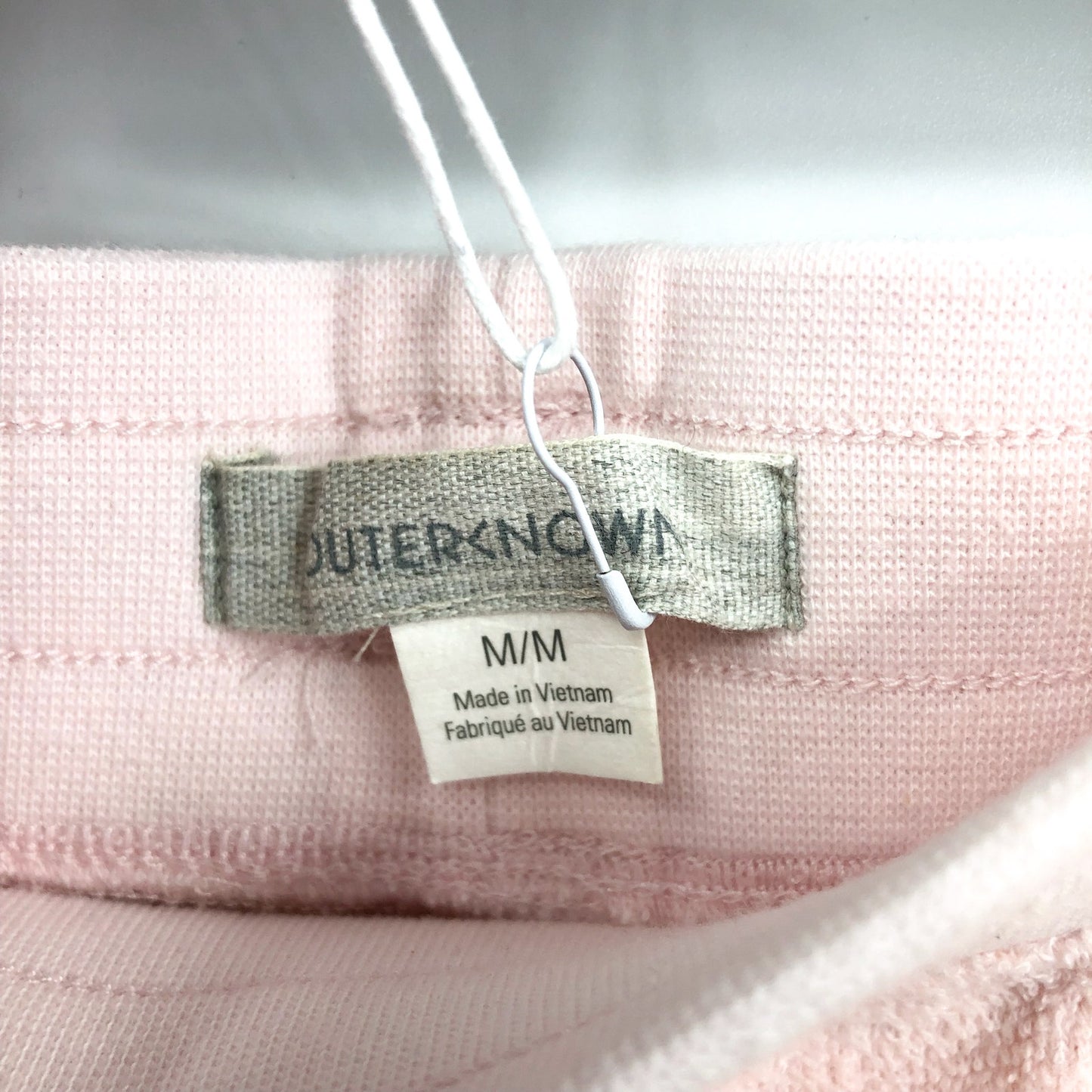 OUTERKNOWN Womens Hightide Sweatpants Medium Pink Sunset Blush NWT