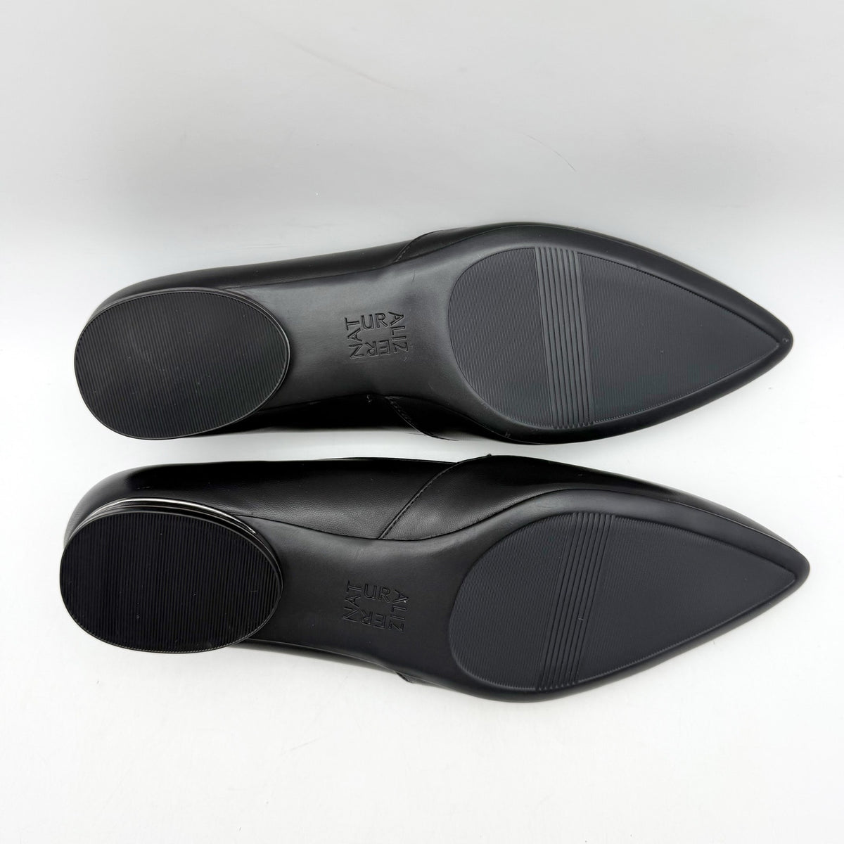 Naturalizer Womens Havana Flats Size 6 M EU 36 Black Leather NIB