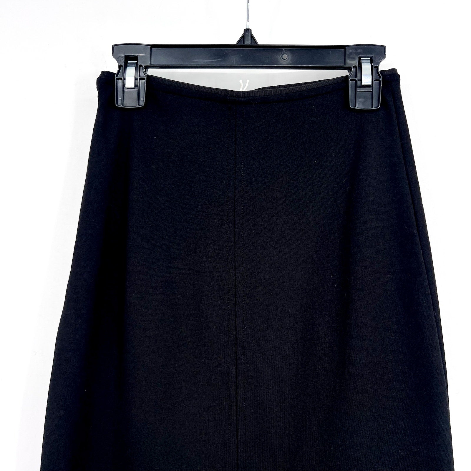 EVERLANE Women's The Dream Maxi Skirt XXS Black Stretch High Waisted NWT