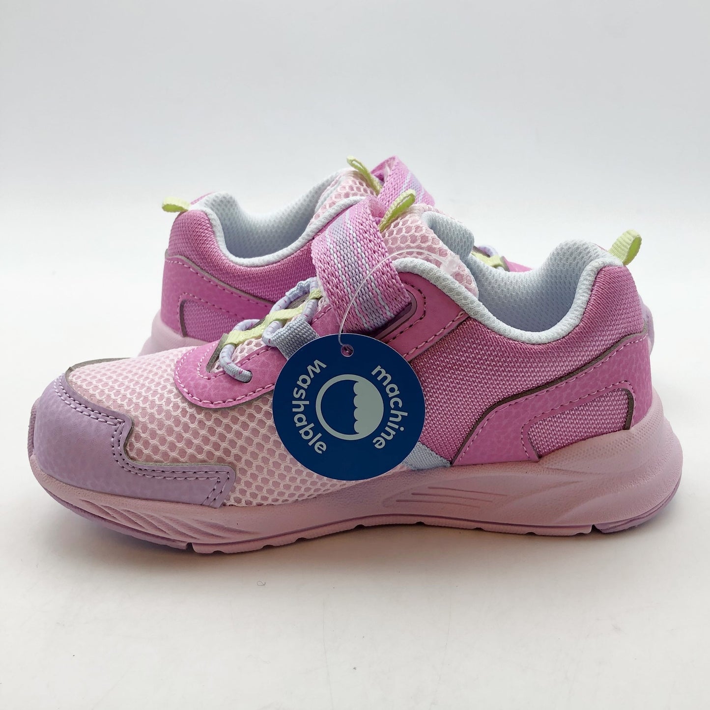 Stride Rite Girls Made To Play Sneaker Size 2.5 Light Pink Big Kids Shoe NIB