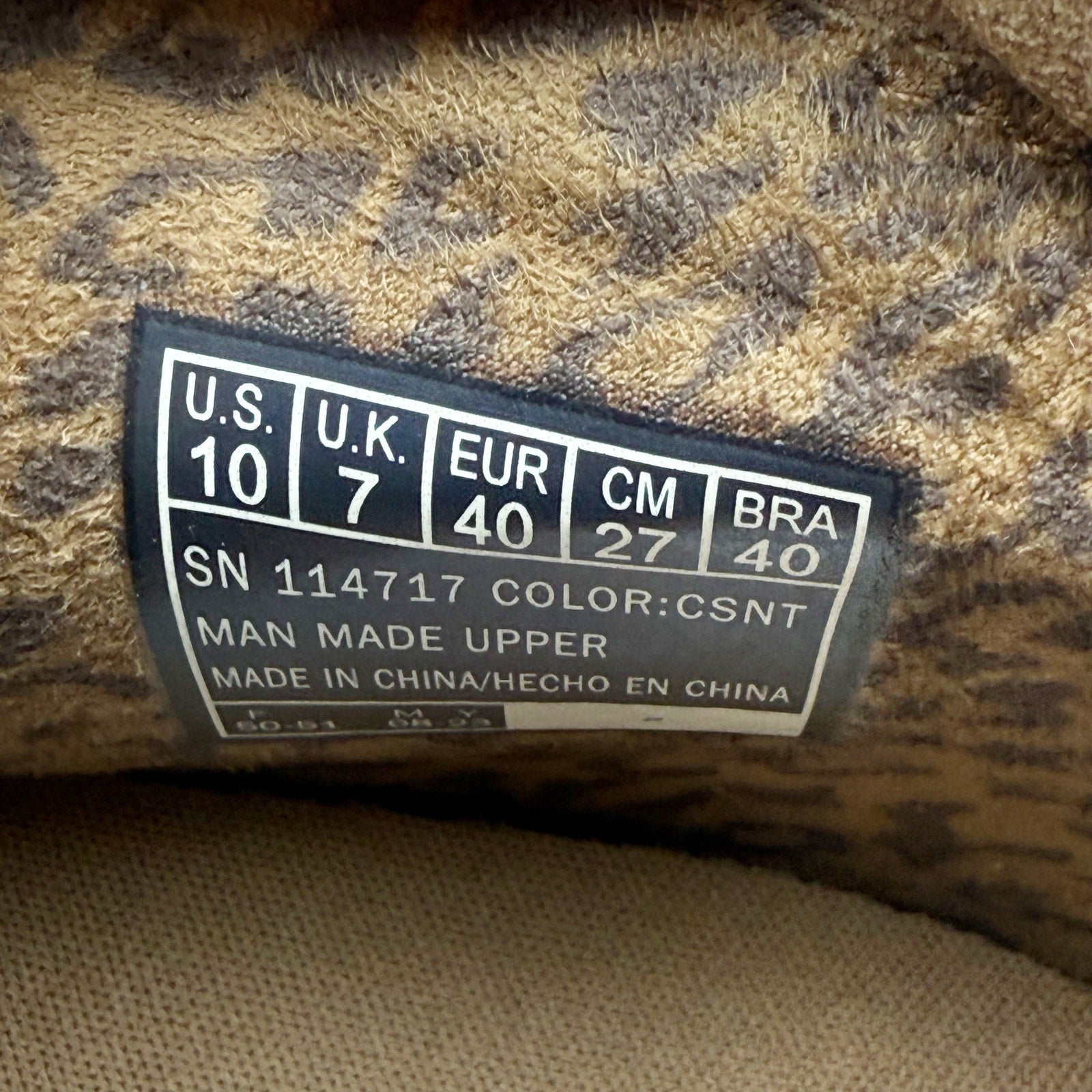 Skechers Womens Chill Wedge Booties US 10 EU 40 Light Brown Vegan Suede NWT