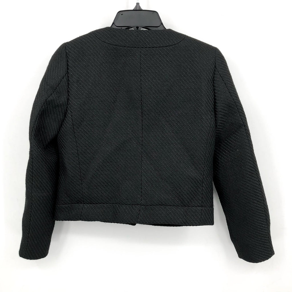 J.CREW Women's Tweed Lady Jacket Size 0 True Black BS928 NWT