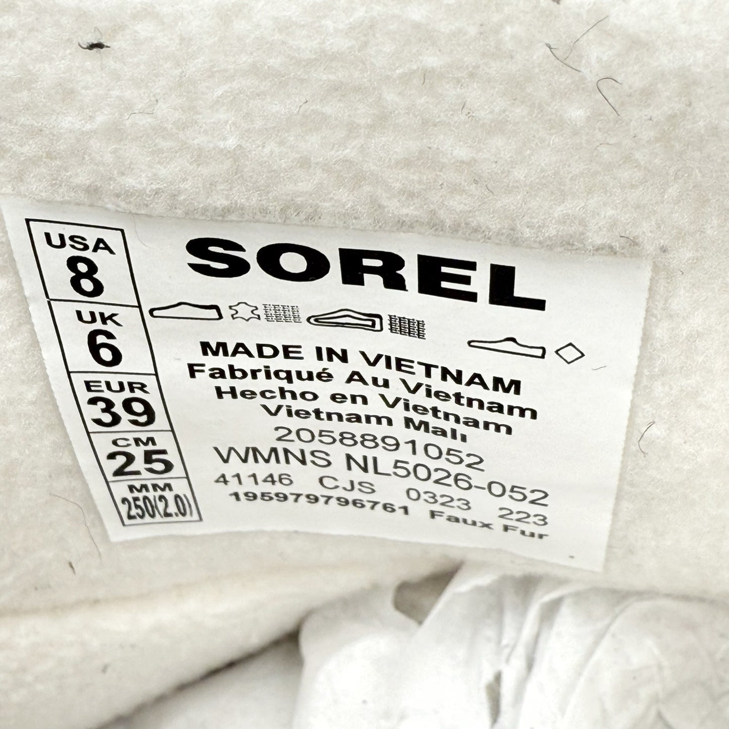 Sorel Womens Explorer Next Carnival Boots US 8 Gray Winter Waterproof NIB