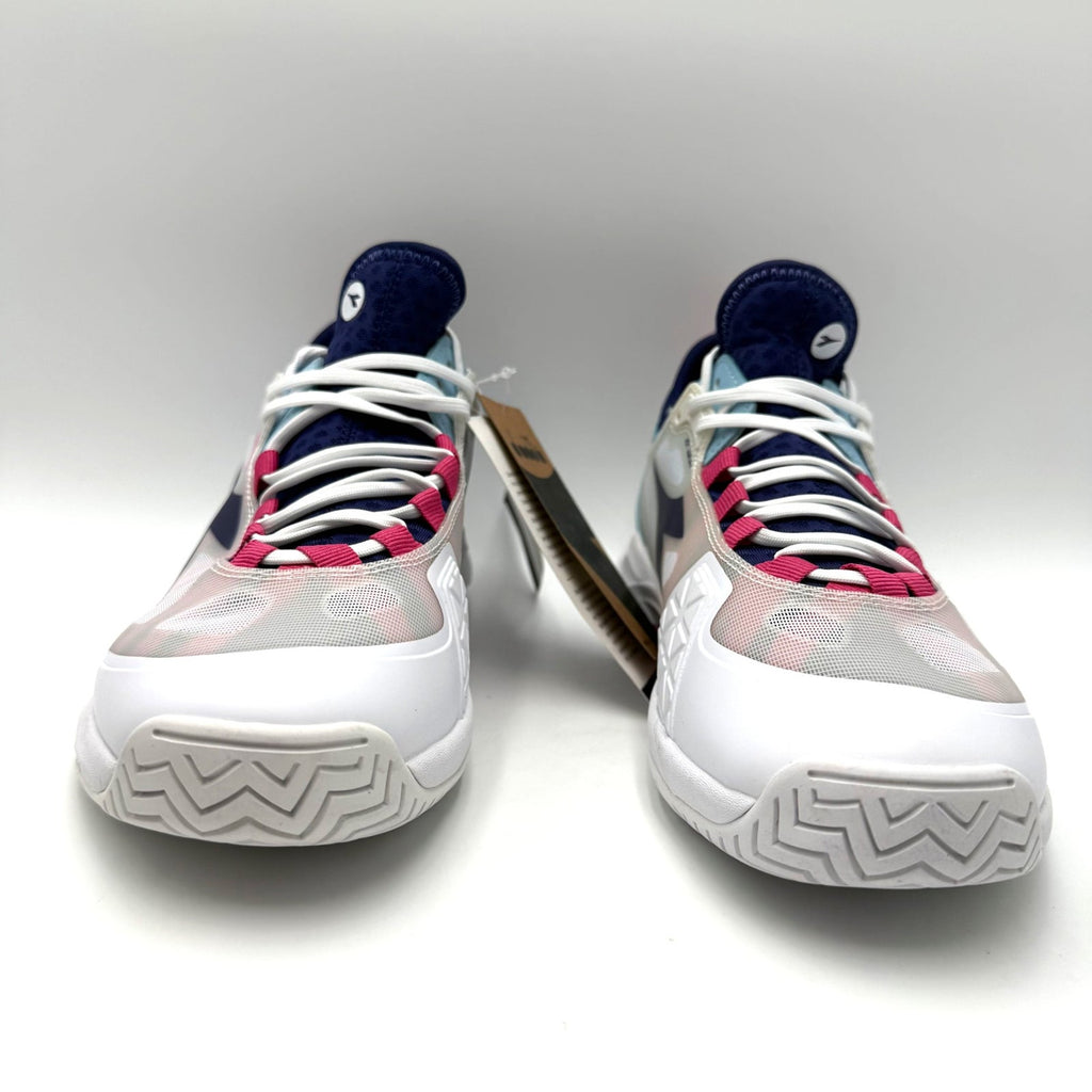 Diadora Womens Speed Blushield Fly 4+ AG Athletic Shoes US 9.5 White Tennis NWT