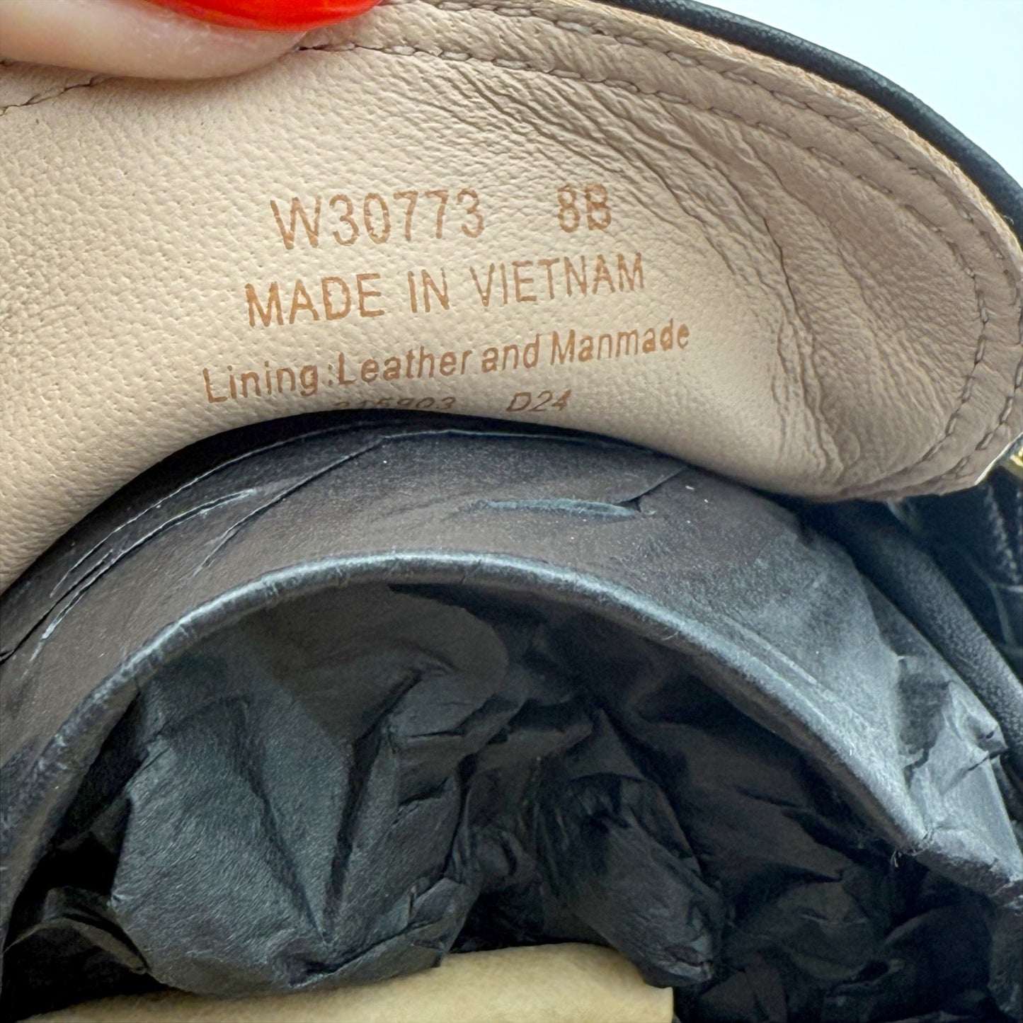 Cole Haan Womens Giana Buckle Loafers US 8 B EU 38.5 Black Leather NIB