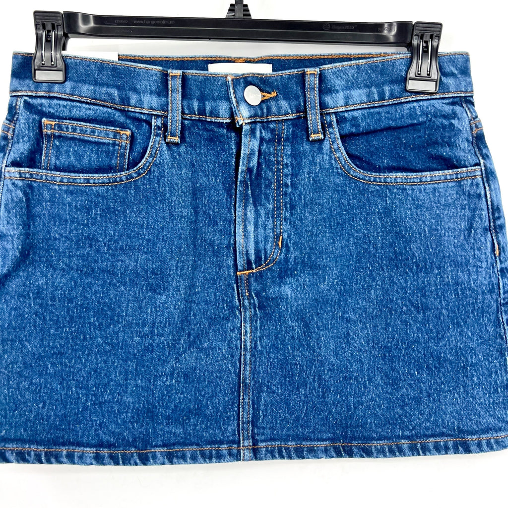 JOE'S JEANS Womens Tessa Denim Micro Mini Skirt Size 29 US 8 Blue Crescendo NWT