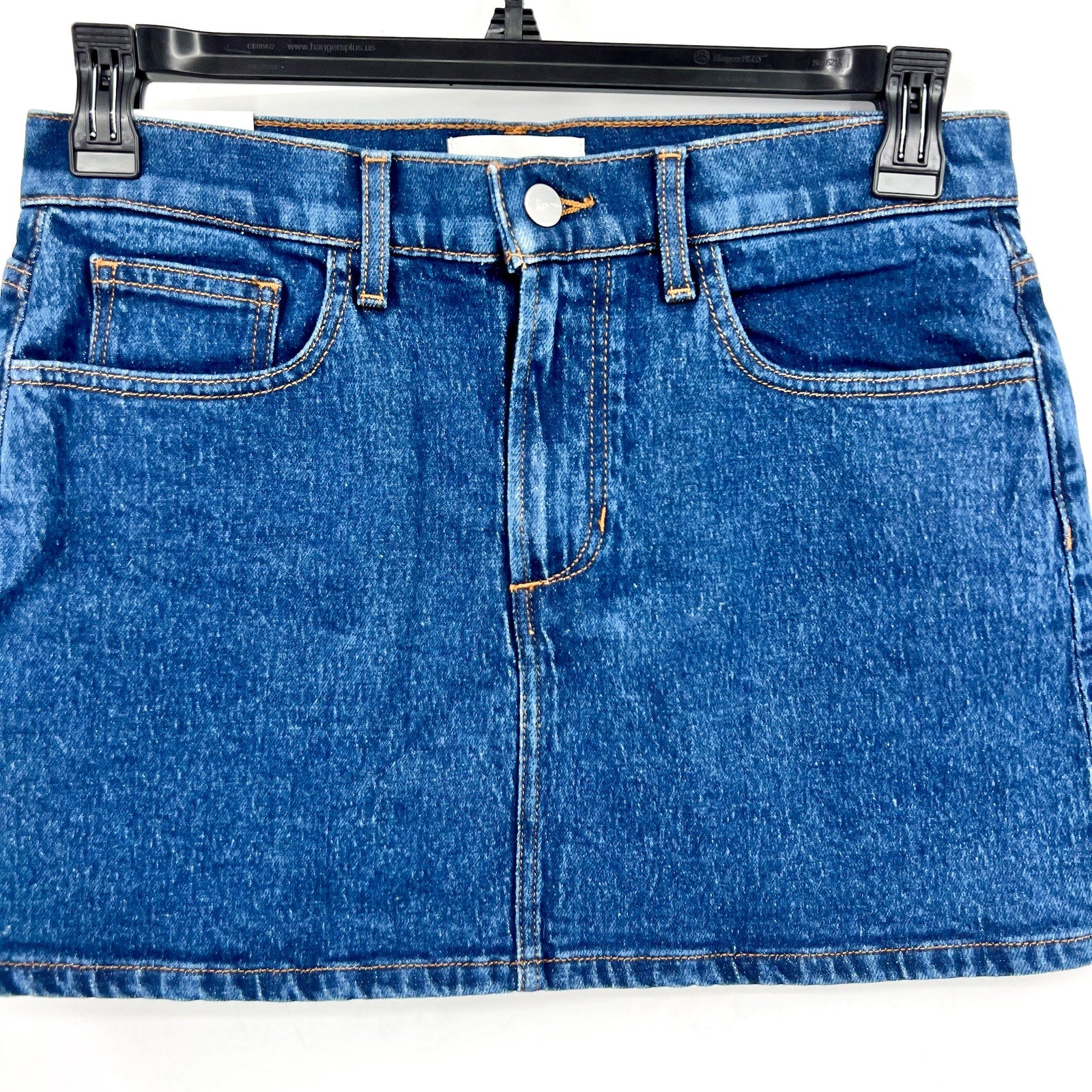 JOE'S JEANS Womens Tessa Denim Micro Mini Skirt Size 29 US 8 Blue Crescendo NWT