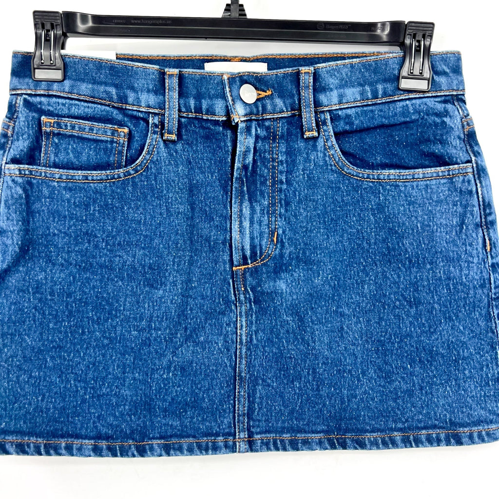 JOE'S JEANS Womens Tessa Denim Micro Mini Skirt Size 29 US 8 Blue Crescendo NWT