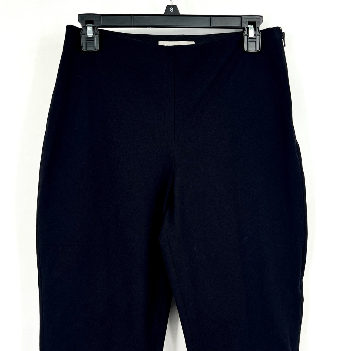 EVERLANE Women's The Curvy Side-Zip Work Pant Size 6 Stretch Cotton Black NWT