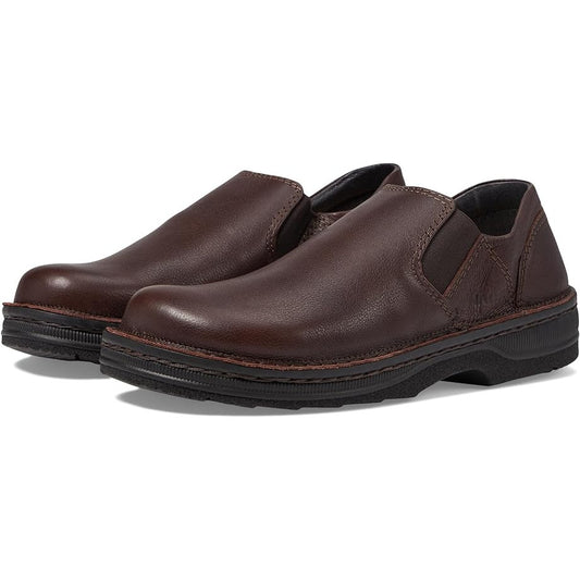 Naot Mens Eiger Slip On Loafers EU 43 US 10 Brown Leather NIB