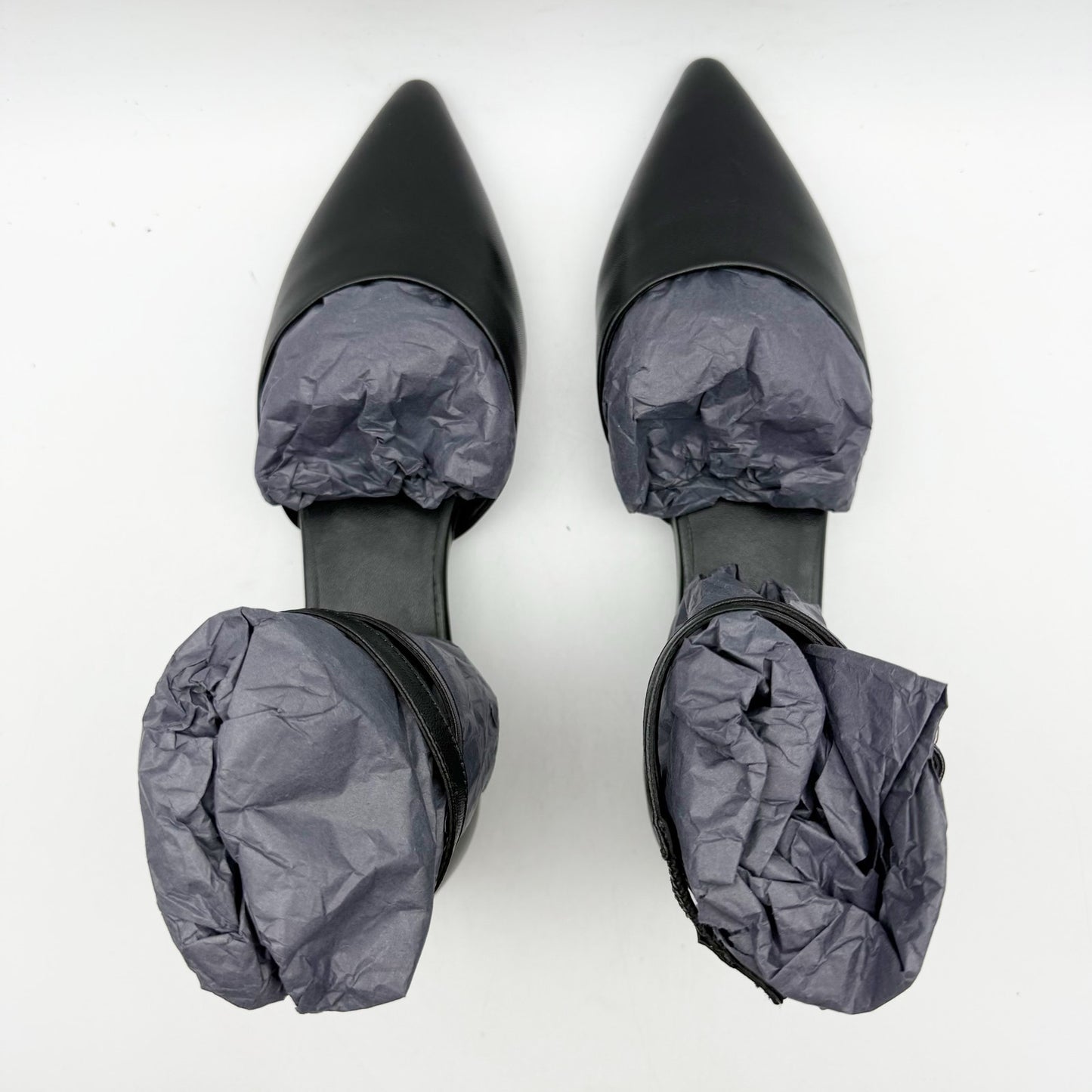 Seychelles Womens What a Girl Wants Flats US 6 M Black Leather NIB