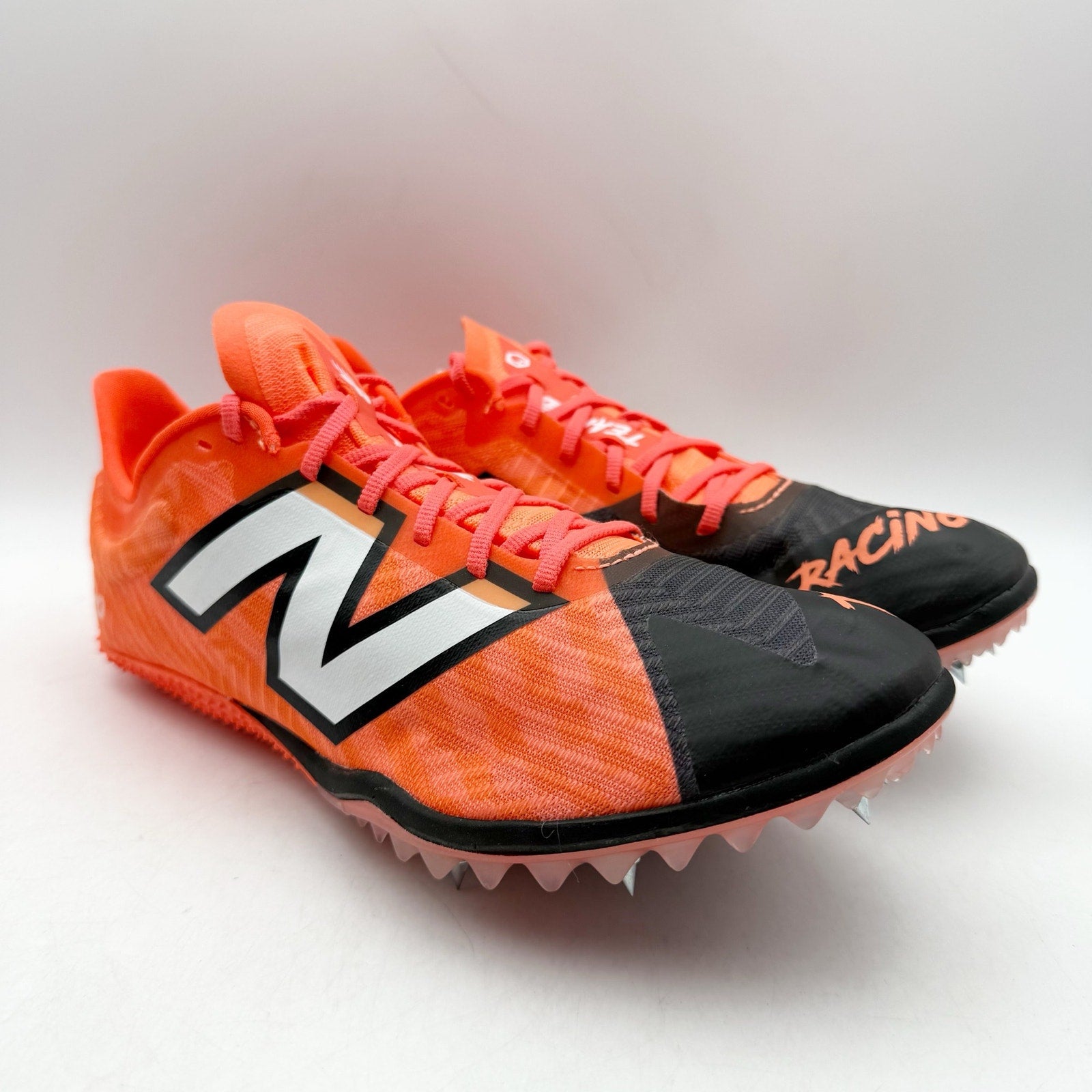 New Balance FuelCell SD100 v5 Track Cleats Womens 7.5 EU 38.5 Orange NWOB