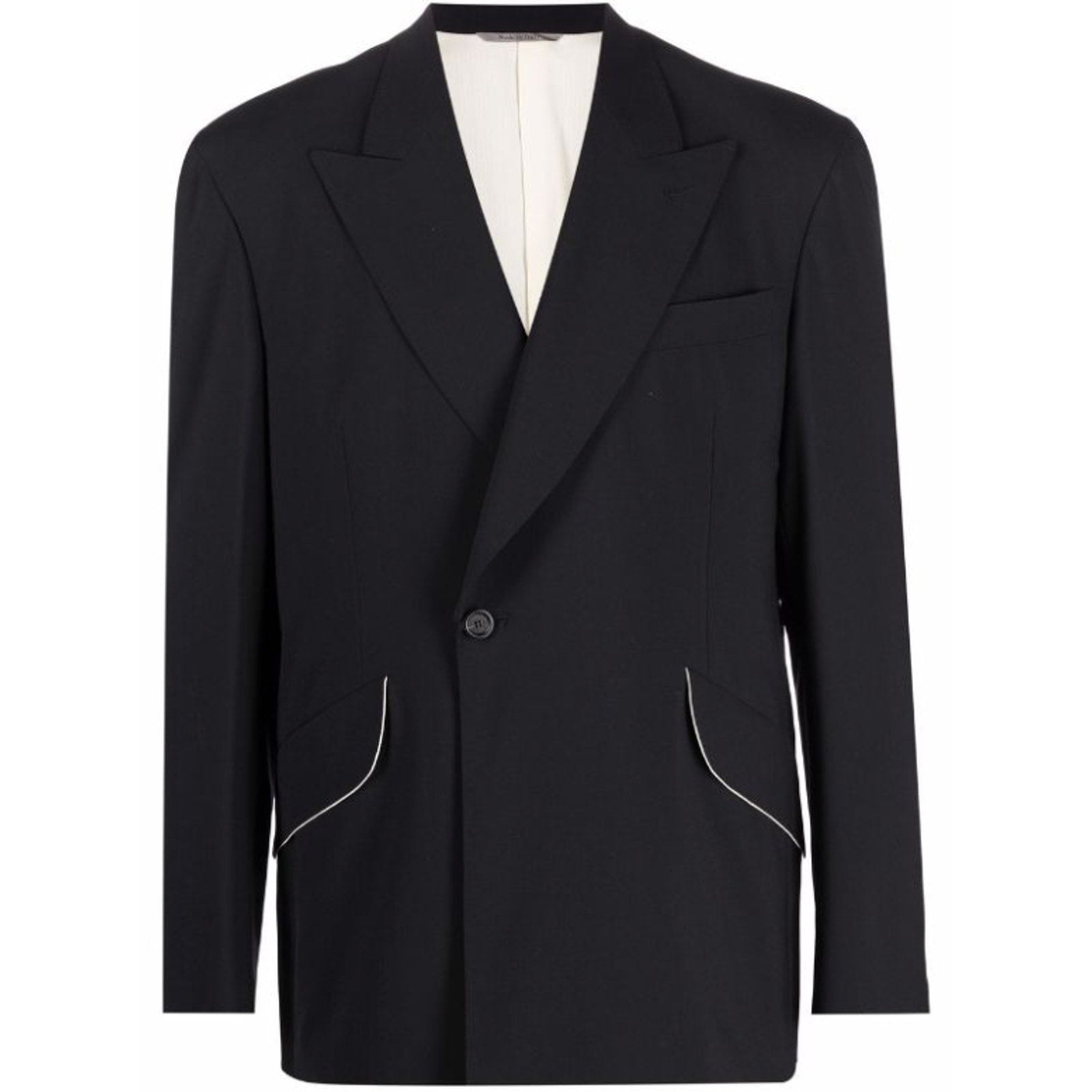 CANALI Travels Sport Coat Jacket US 42R IT 52R Black Wool 8ON8 Stretch NWOT