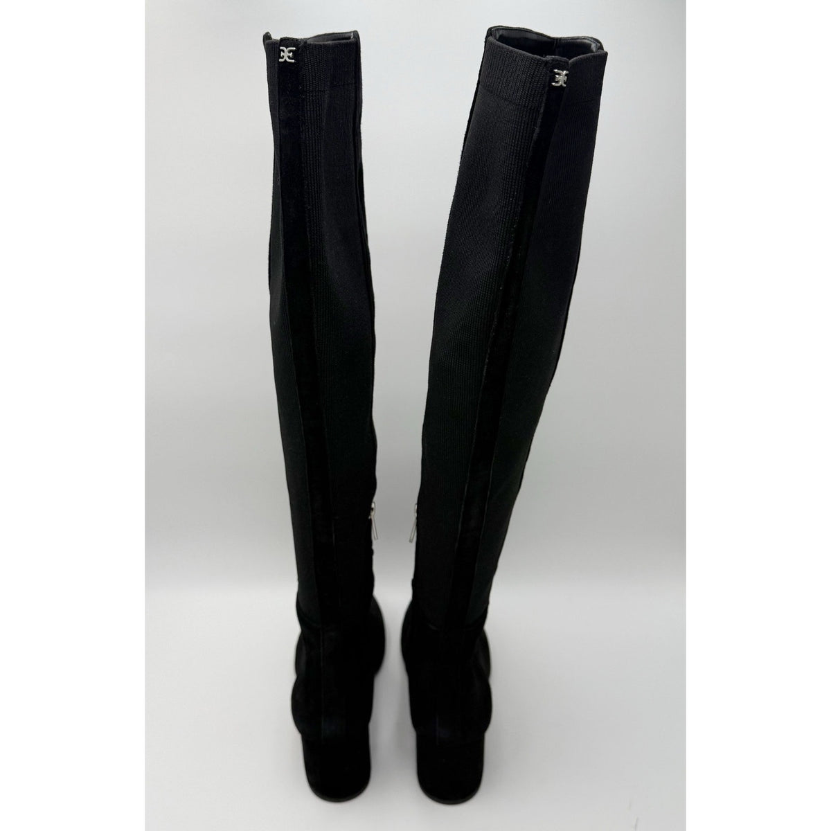 Sam Edelman Womens Valda Knee High Boots Size 6.5 M Black Suede NWOB