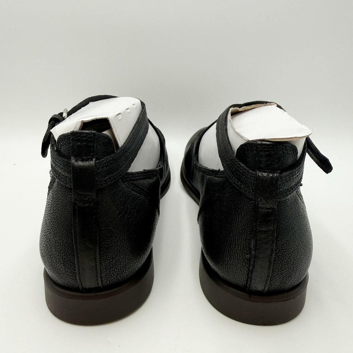 Lucky Brand Womens Necia Mary Jane Flats Size 8.5 M Black Leather NWOB