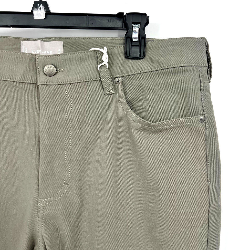 EVERLANE Men's The Performance 5-Pocket Pants 35x34 Green Chinos NWT