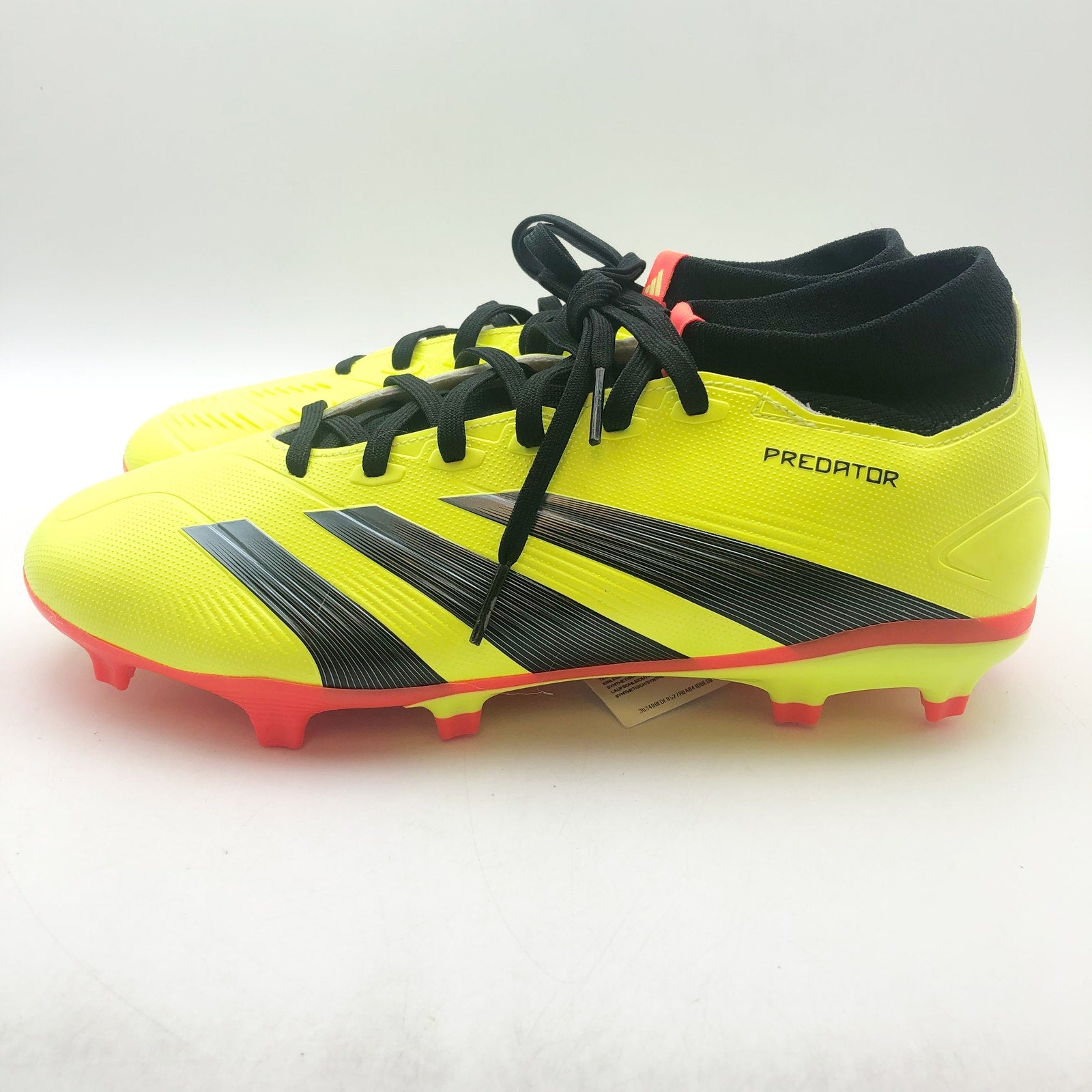 Adidas Men's Predator League Mid Soccer Cleats Size 8 Yellow Black NWOB