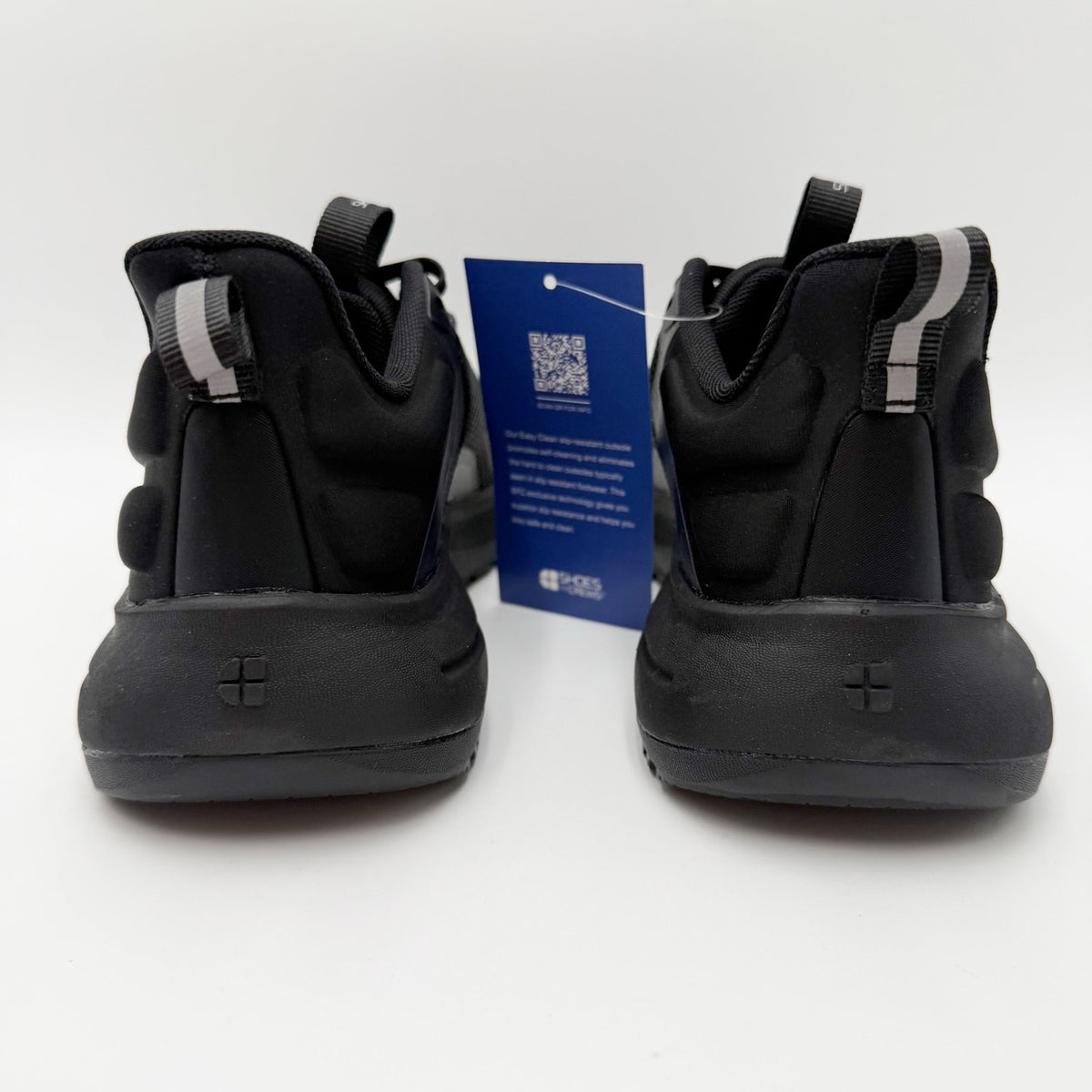 Shoes for Crews Womens Crossing Work Shoes Size 5 Black SR Water Resistant NIB