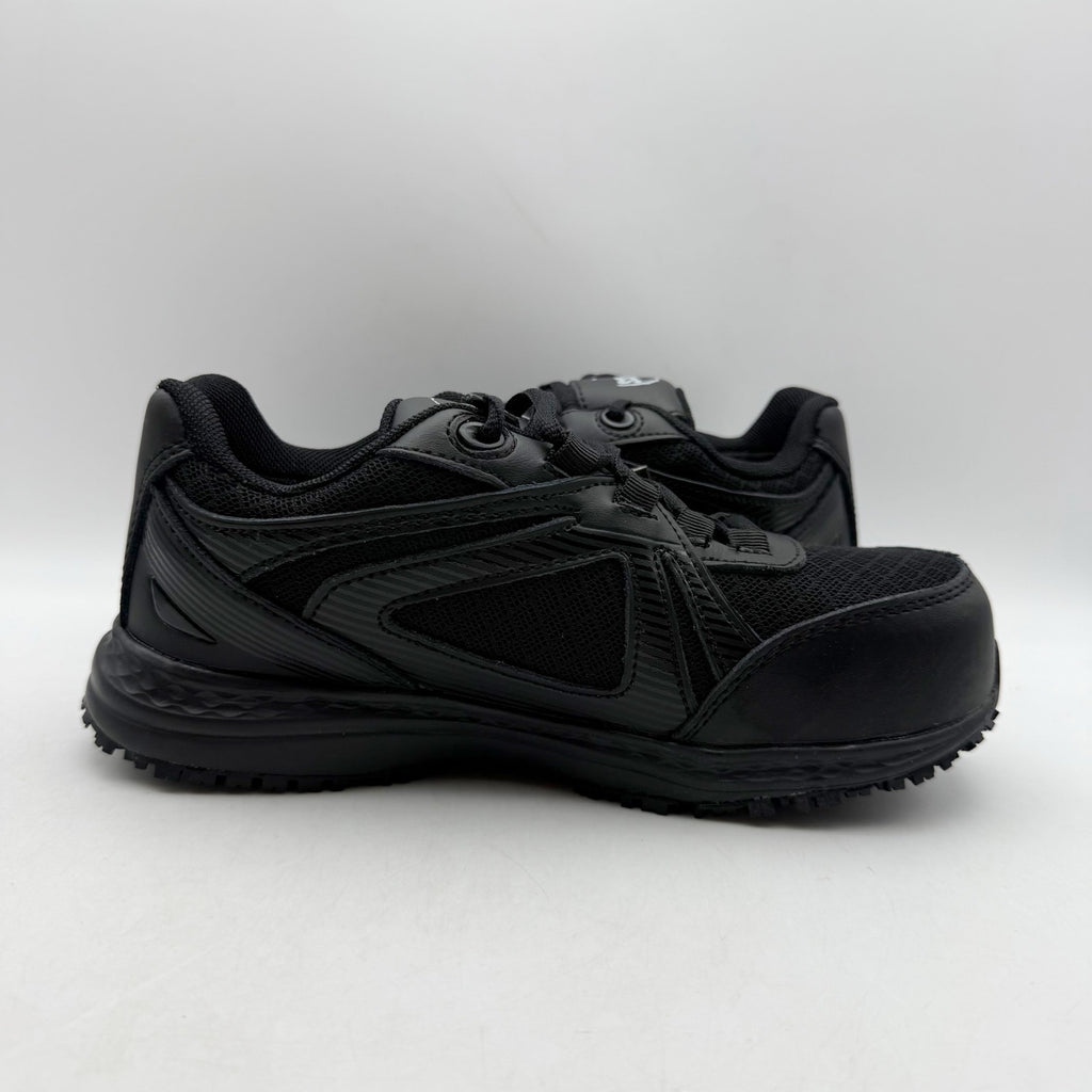 Hoss Womens Reno ll Comp Toe Work Sneakers US 4 EU 35 Black Waterproof NIB