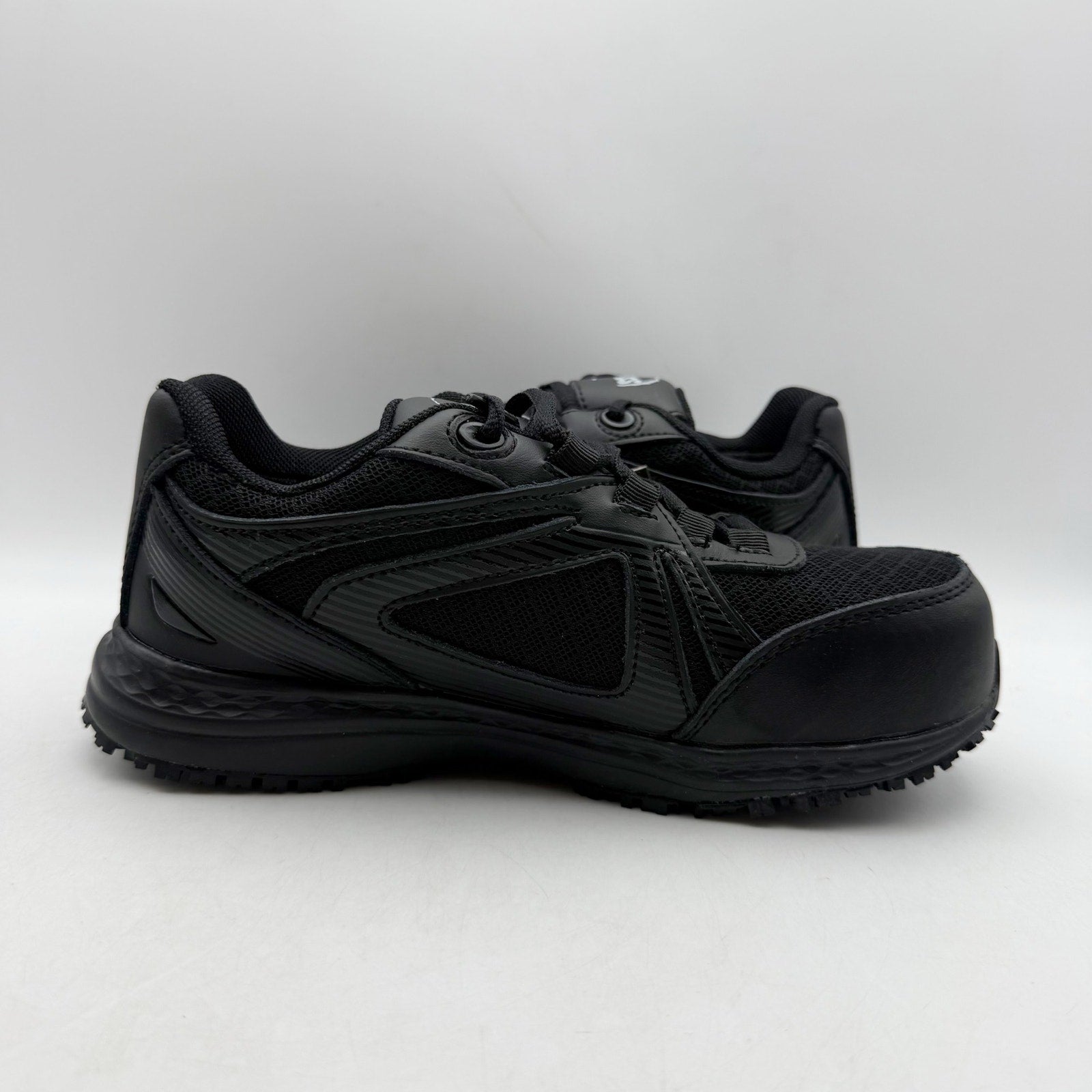 Hoss Womens Reno ll Comp Toe Work Sneakers US 4 EU 35 Black Waterproof NIB