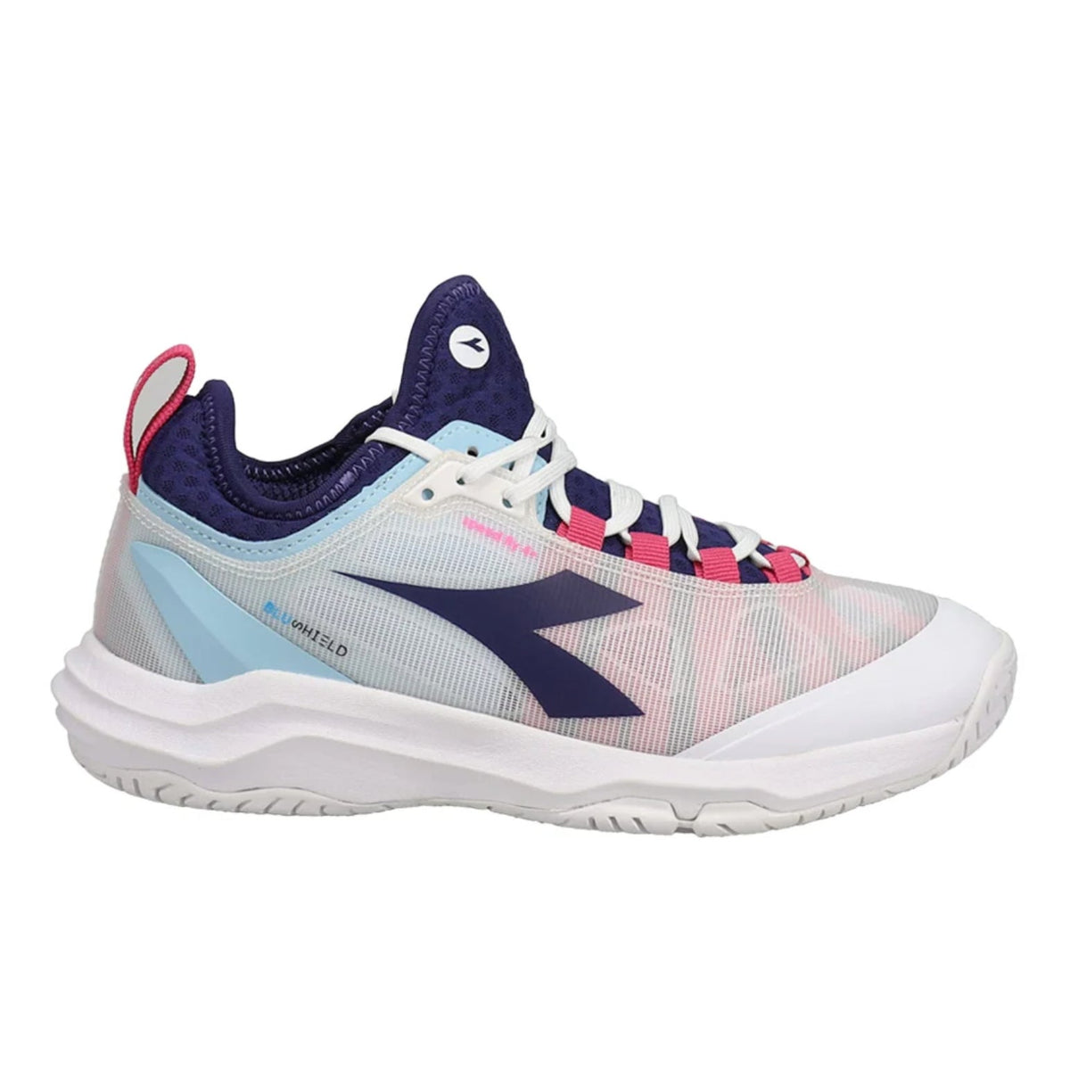 Diadora Womens Speed Blushield Fly 4+ AG Athletic Shoes US 9.5 White Tennis NWT