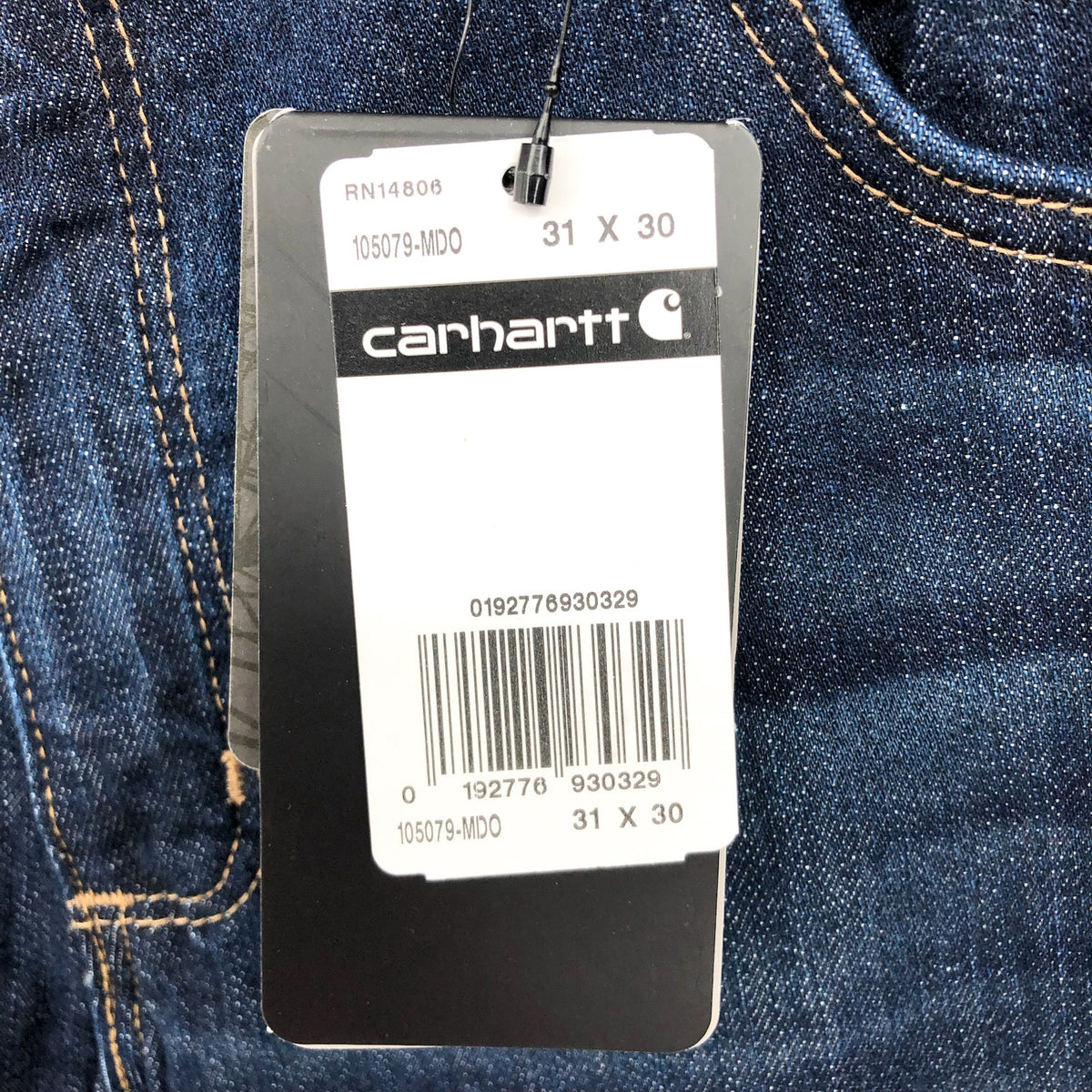CARHARTT Men's FR Flex Relaxed Fit Jeans 31x30 Blue Midnight Indigo 5-Pocket NWT