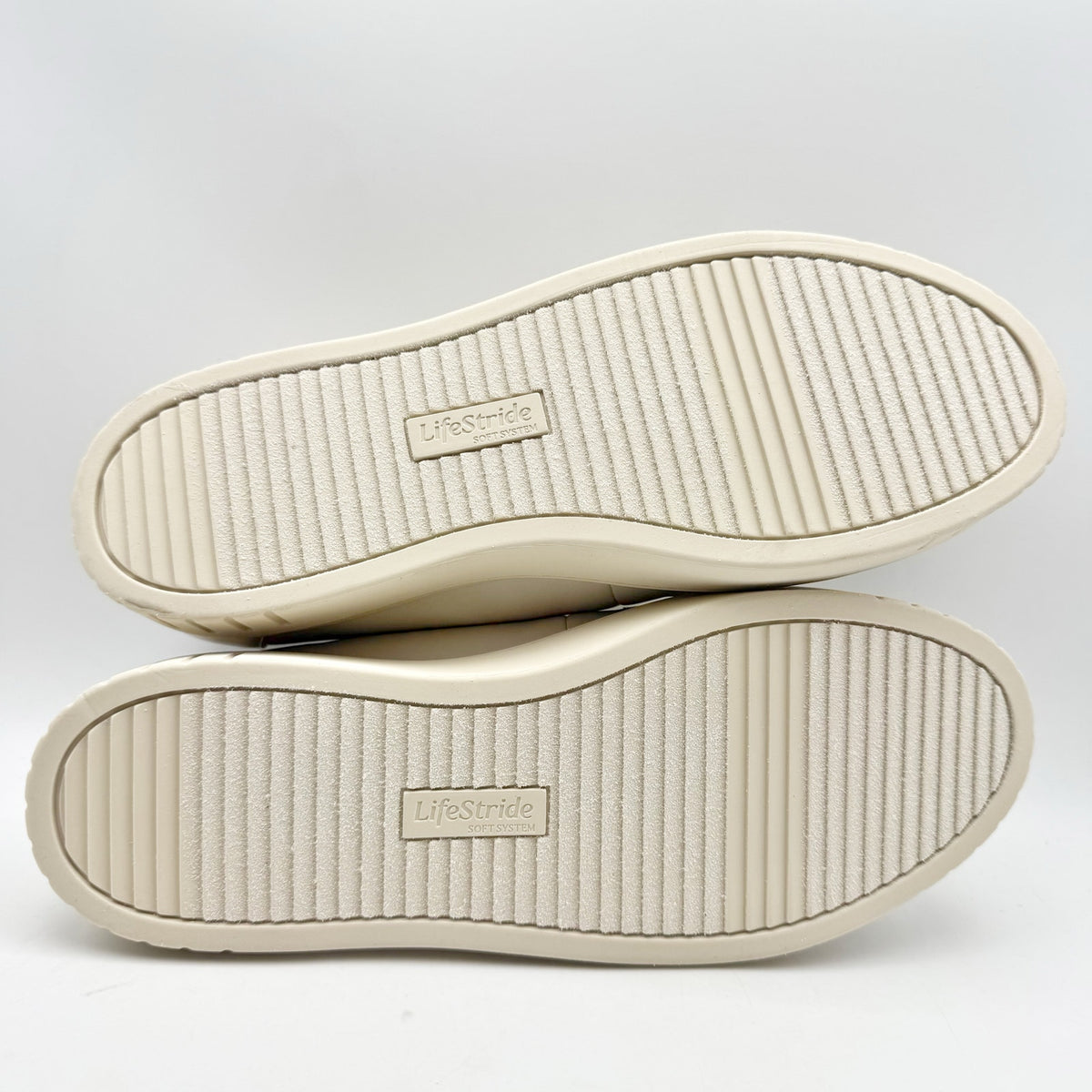 LifeStride Womens Genevabit Loafers Size 11 M EU 42 Bone Off White NIB