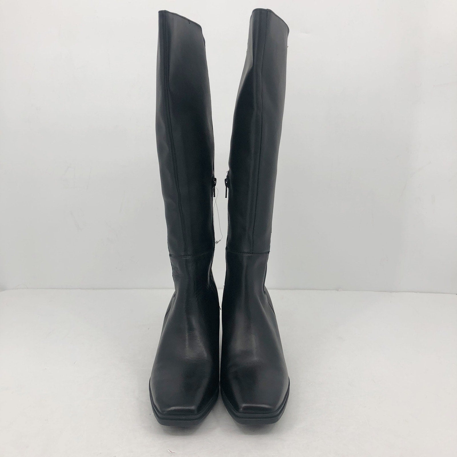 Naturalizer Womens Axel Knee High Boots US 9 M Black Leather Waterproof NWOB