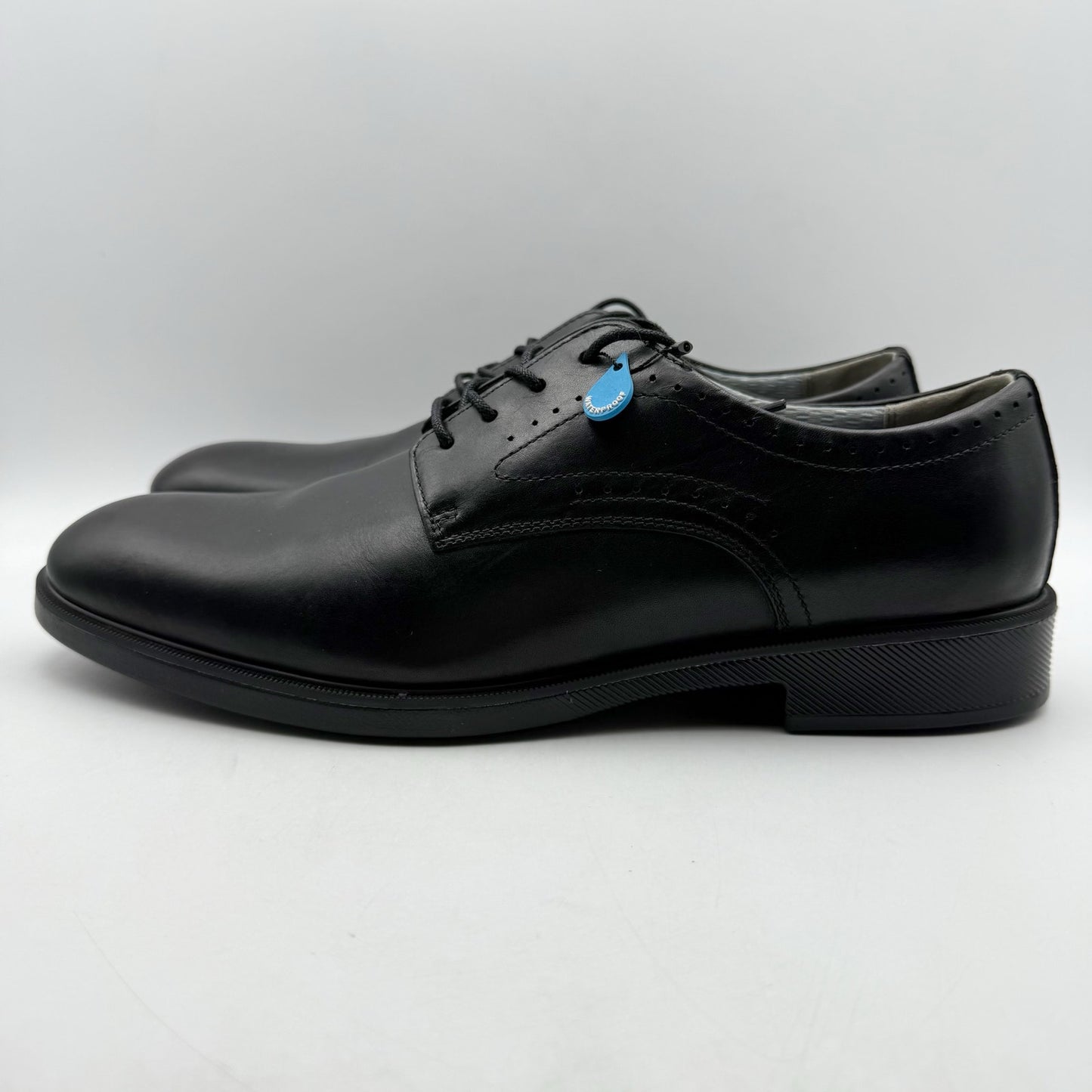 Johnston & Murphy Mens XC4 Maddox Oxford Shoes US 11.5 M Black Leather NWOB