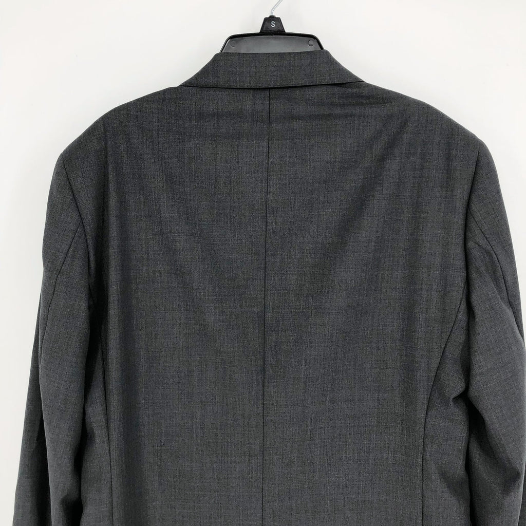 ALTON LANE Men's Tailored Fit Suit Jacket 38S Gray Wool Blend 2 Button NWOT