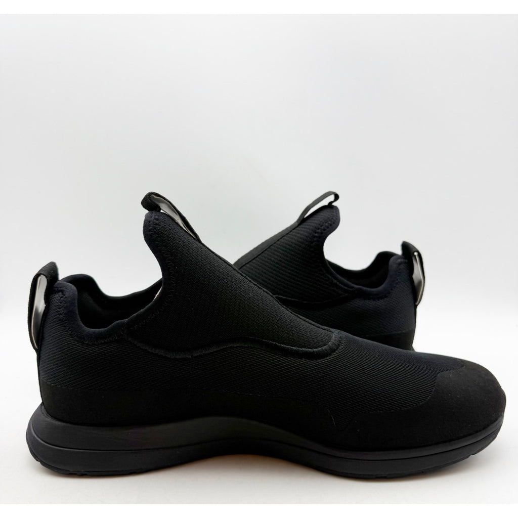 YORK Athletics Mens The Gail Recovery Trainer Sneakers US 8 Black Slip On NIB