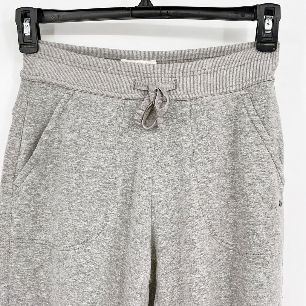 Prana Womens Cozy Up Ankle Joggers XS Heather Grey Sweatpants NWT