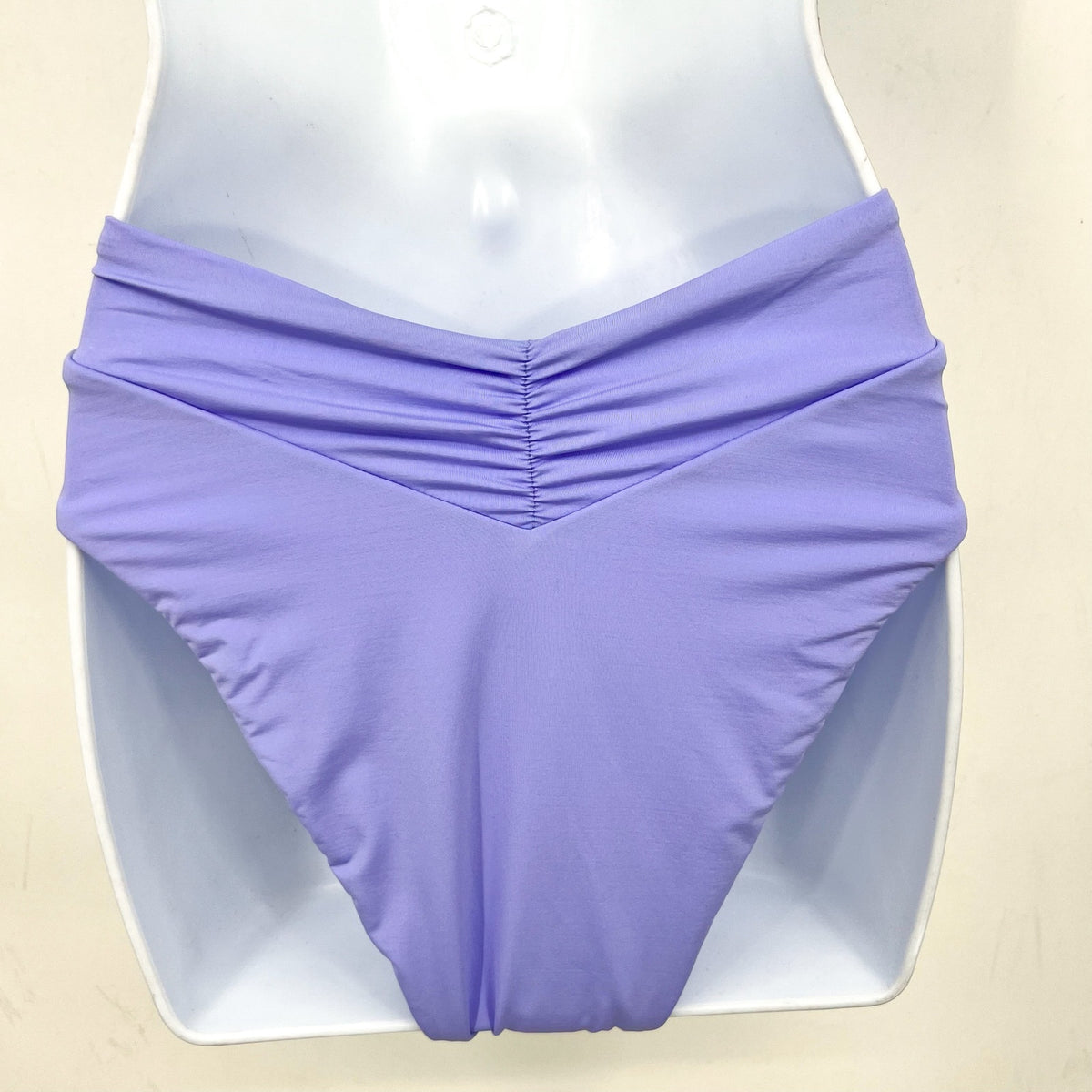 BECCA Color Code Carolina French Cut Bikini Bottom Medium Bellflower Purple NWT