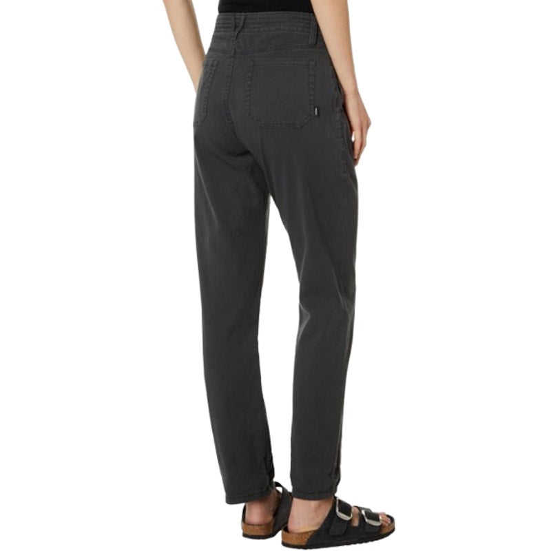 PRANA Women's Sancho Boyfriend Pants Size 0 Reg Charcoal Gray Relaxed Fit NWT