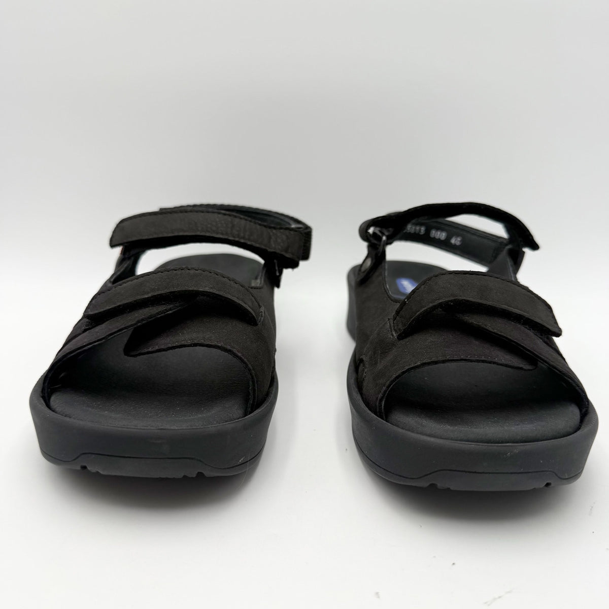 Wolky Womens Comfort Sandals EU 40 US 9 Black Nubuck Leather NWOB