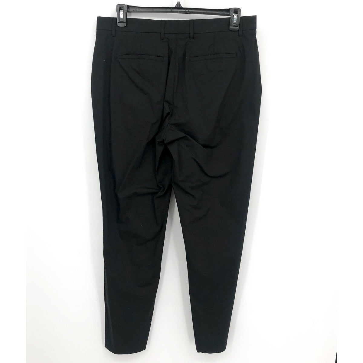 Everlane Mens The Athletic Fit Air Chino Pants 34x30 Black Flat Front NWT