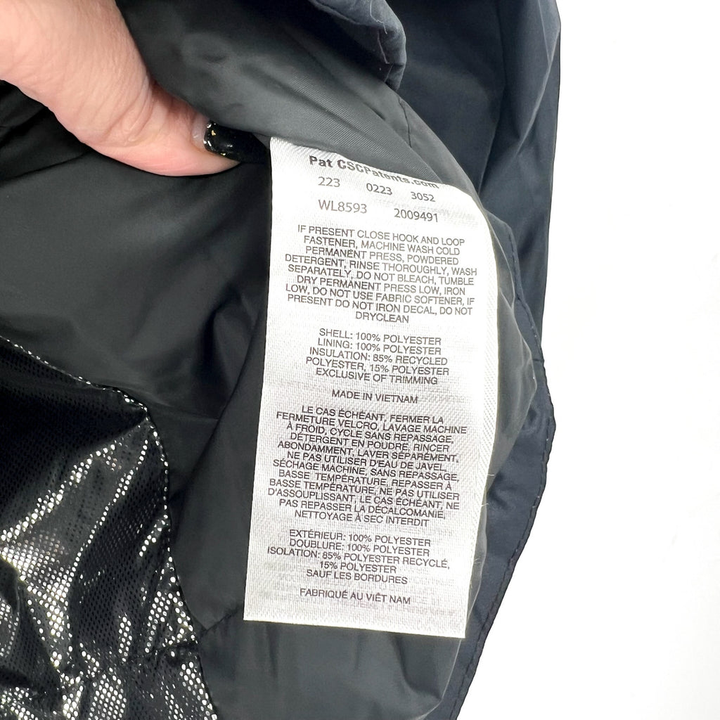 Columbia Womens Tipton Peak Insulated Jacket Medium Black Hood Winter Coat NWT