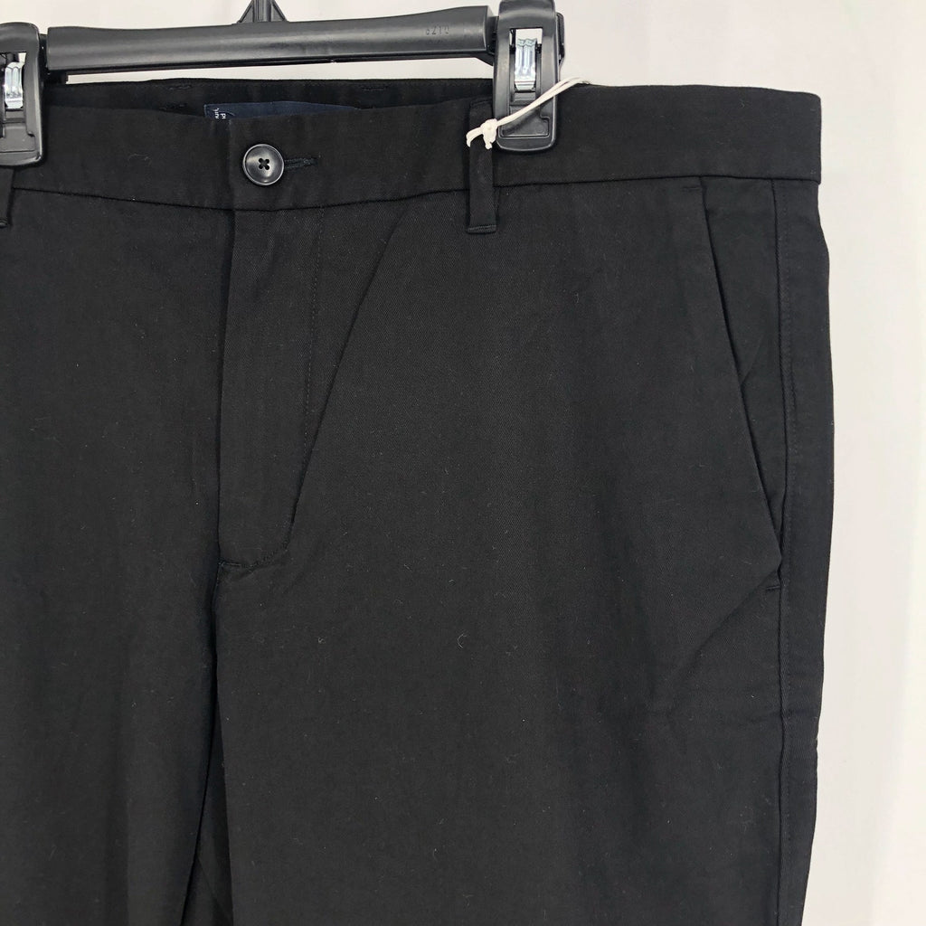 EVERLANE Uniform Mens Performance Chino Pants 36x30 Black Athletic Fit NWT