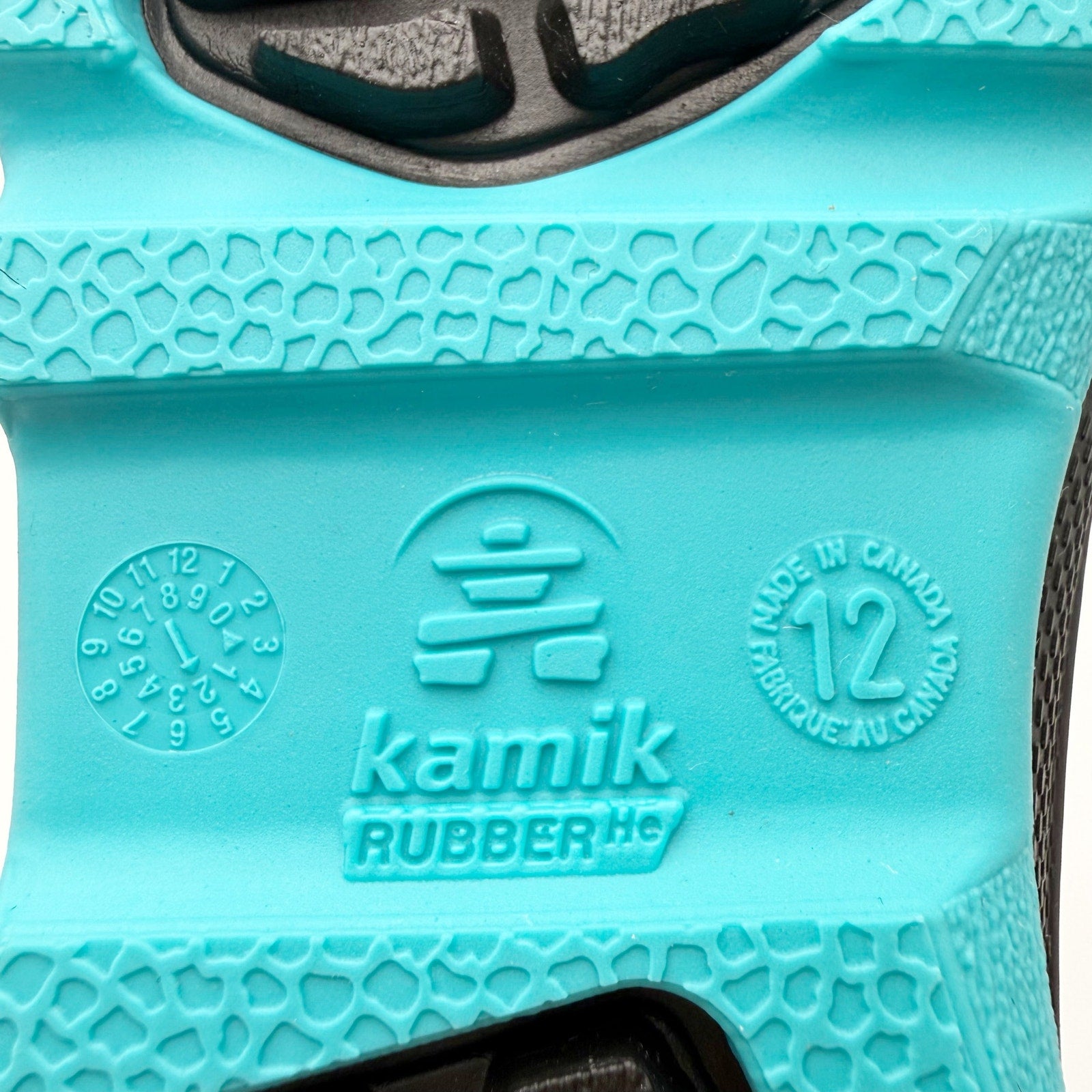 Kamik Kids Girls Powdery 3 Snow Boots US 12 EU 30 Navy Blue Black Waterproof NIB