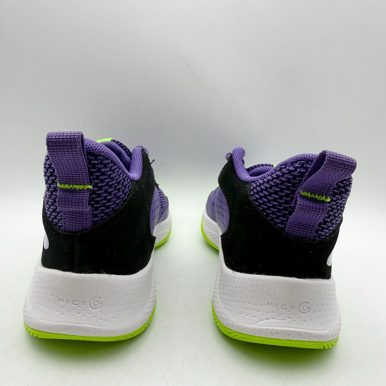 Under Armour Kids Curry 3Z 24 Basketball Shoes YOUTH SIZE 1.5 Purple NWOB