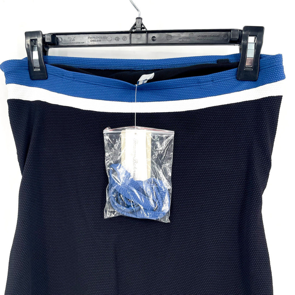 TOMMY BAHAMA Island Cays Bandini Tankini Swim Top Small Blue Indigo Tide NWT
