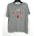 Champion Womens NC State Wolfpack Graphic T-Shirt Large Heather Grey NWT